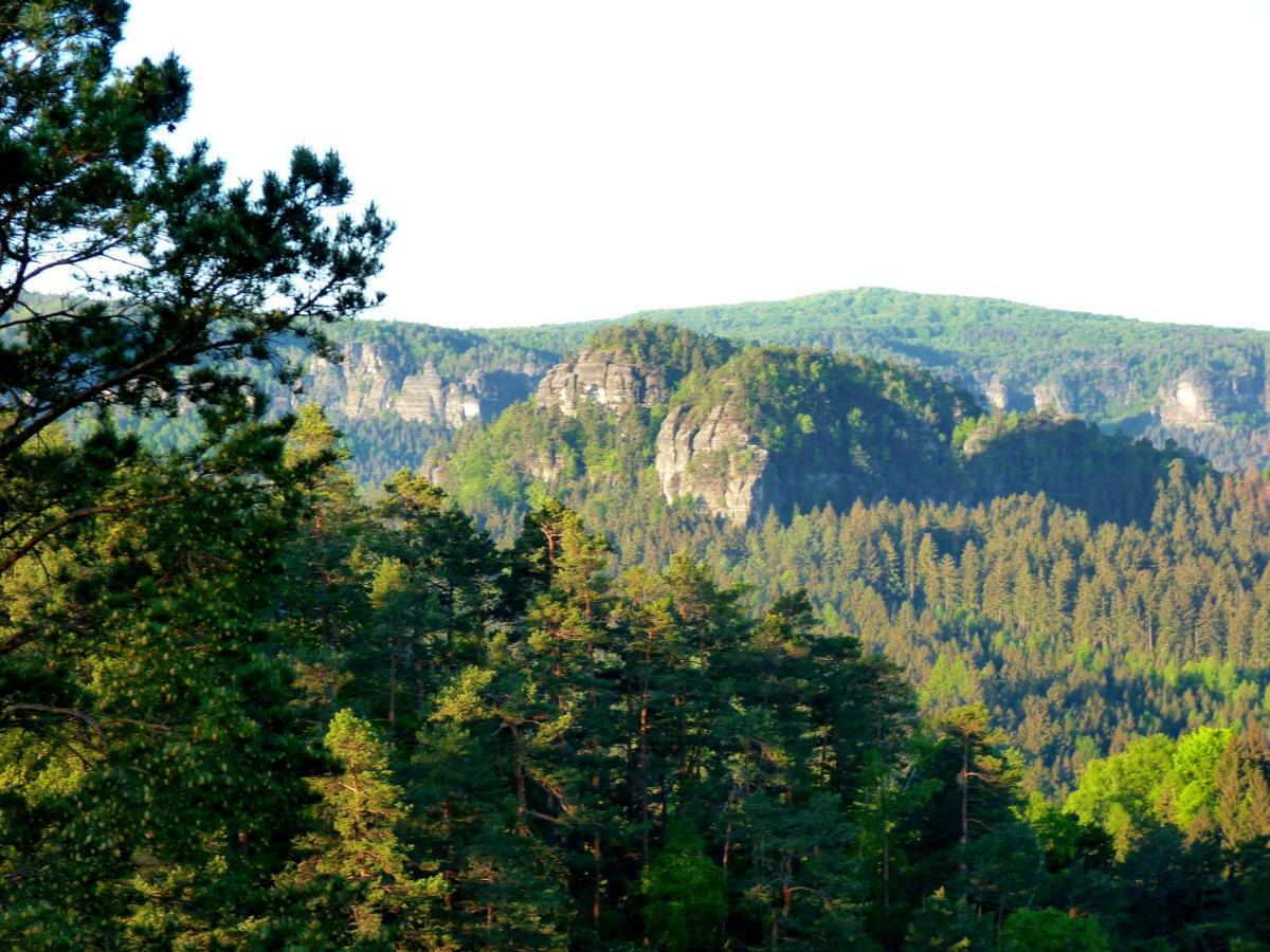 Ein Platz Fuer Ruhe Und Naturgenuss Sebnitz Buitenkant foto